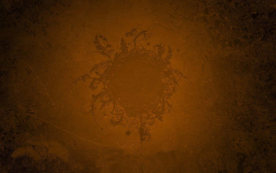 Bronze Background With Splotch Wallpaper