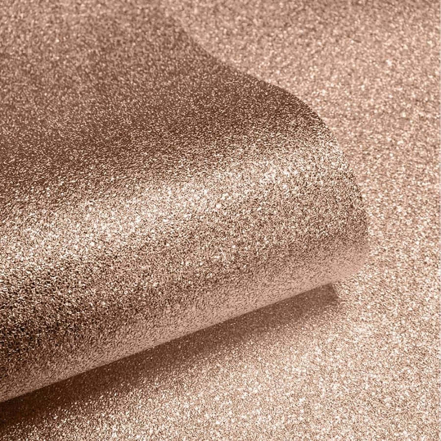 Bronze Glitter Sheet Wallpaper