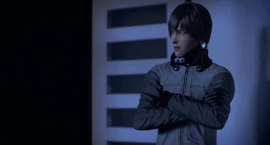 Brooding Character Dark Backdrop.jpg Wallpaper