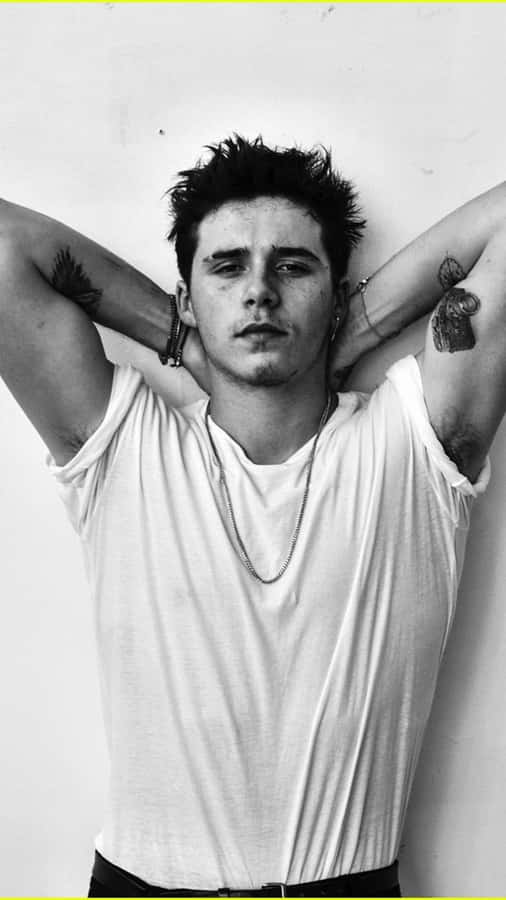 Brooklyn Beckham Casual Pose Wallpaper