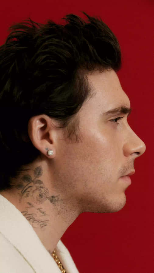 Brooklyn Beckham Profile Shot Wallpaper
