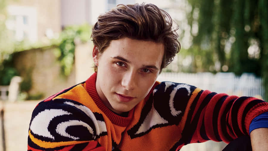 Brooklyn Beckham Stylish Portrait Wallpaper