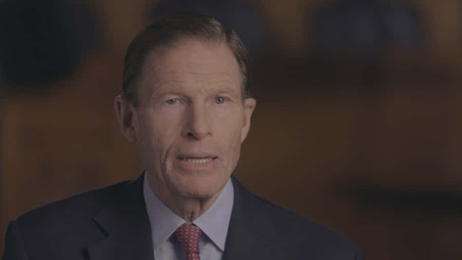 Brown Aesthetic Richard Blumenthal Desktop Wallpaper