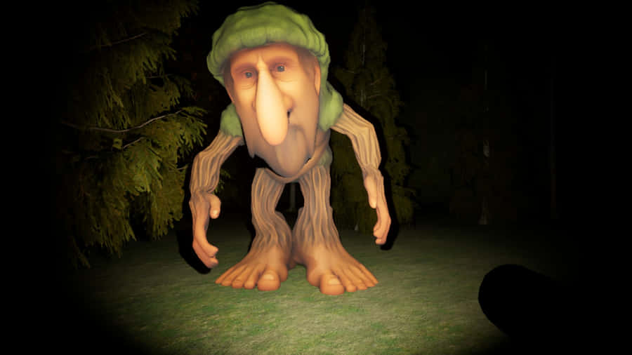 Brr Brr Patapim Character Wallpaper