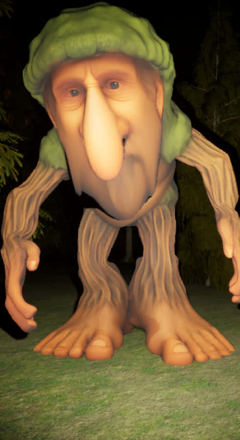 Brr Brr Patapim Character Wallpaper