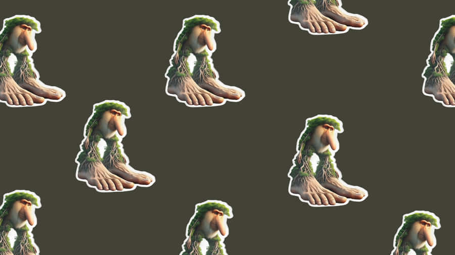 Brr Brr Patapim Characters Wallpaper