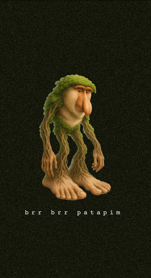 Brr Brr Patapim Creature Wallpaper