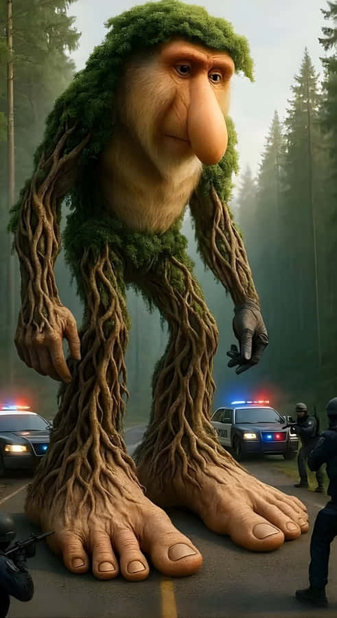 Brr Brr Patapim Giant Encounter Wallpaper