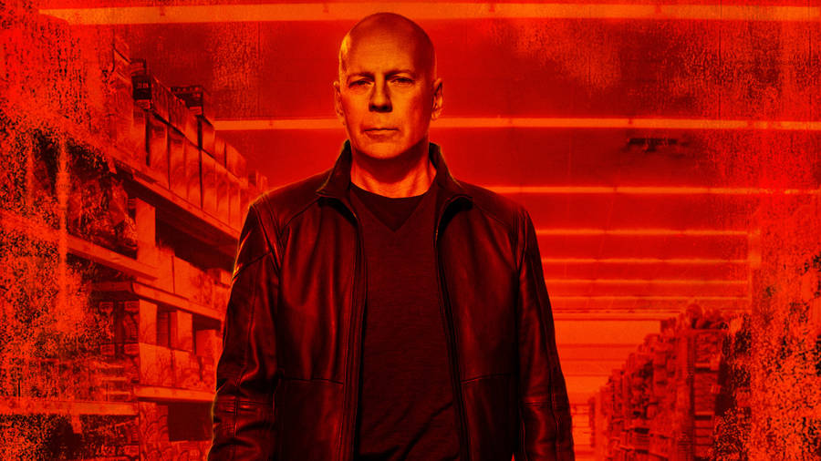 Bruce Willis Red 2 Illustration Wallpaper