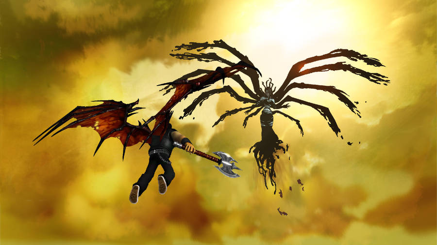 Brutal Legend Eddie And Ophelia Wallpaper