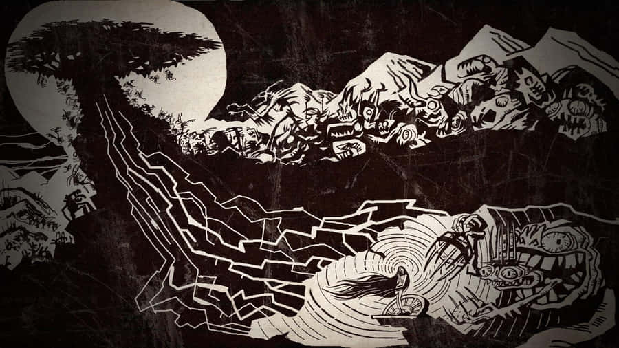 Brutal Legend Monster Below Wallpaper