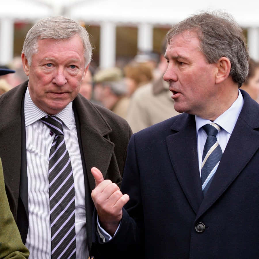 Bryan Robson And Alex Ferguson Wallpaper