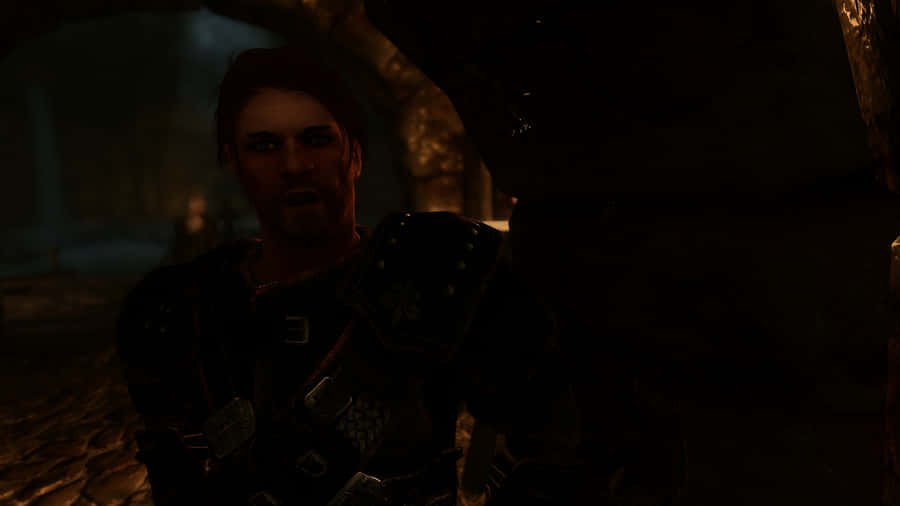 Brynjolf, The Master Thief Of Skyrim, In Action Wallpaper