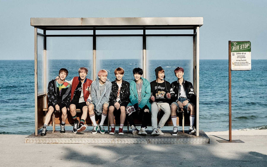Bts Group Photo Ynwa Wallpaper