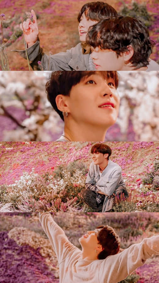 Bts In Their Mesmerizing Music Video Look Wallpaper