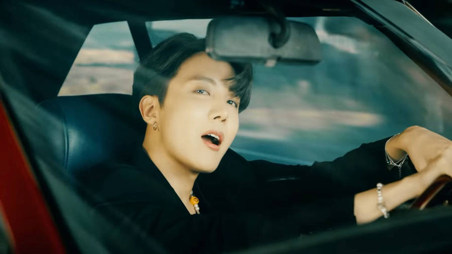 Bts J-hope Driving Wallpaper