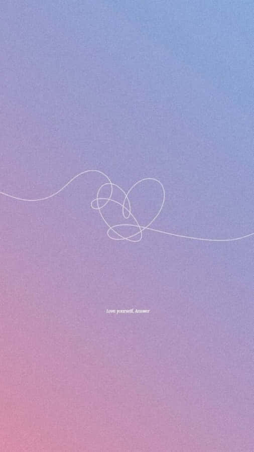 Bts Love Yourself - Embrace Self-love And Positivity With The Talented K-pop Group Wallpaper