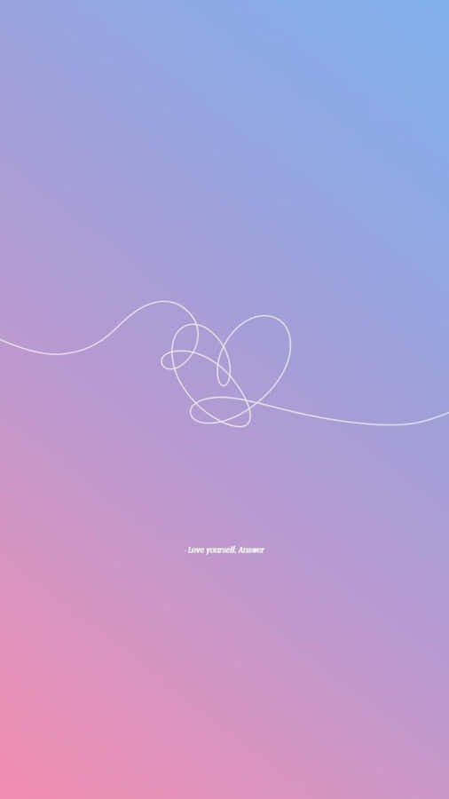 Bts Love Yourself: Embrace The Journey Of Self-love And Empowerment Wallpaper
