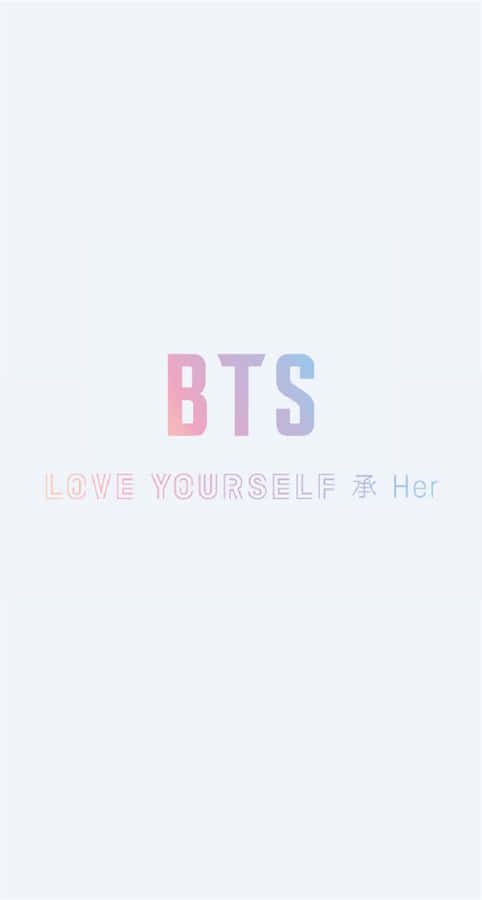 Bts Love Yourself - Positivity And Artistry On Display Wallpaper