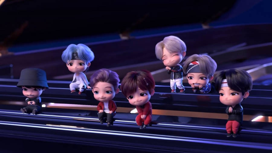 Bts Tinytan Bench Wallpaper