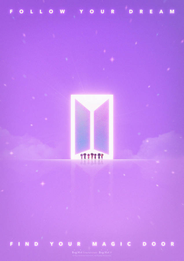 Bts Tinytan Logo Poster Wallpaper