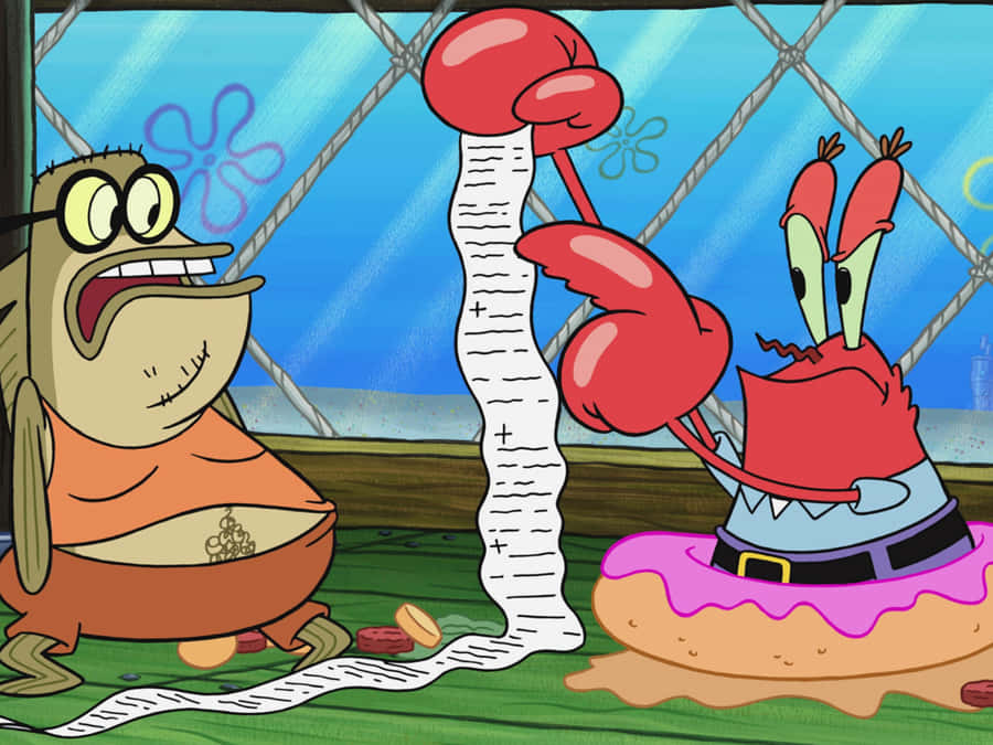 Bubble Bass, The Green Fish From Bikini Bottom. Wallpaper