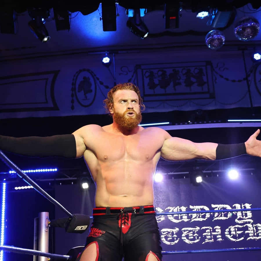 Buddy Murphy Mcw Ballroom Brawl Wallpaper