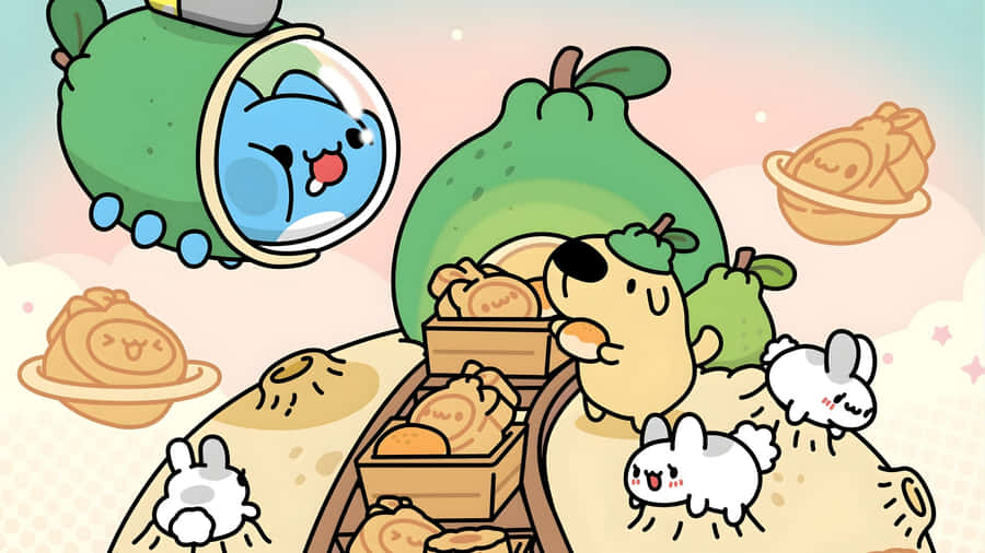 Bugcat Capoo Adventure Wallpaper