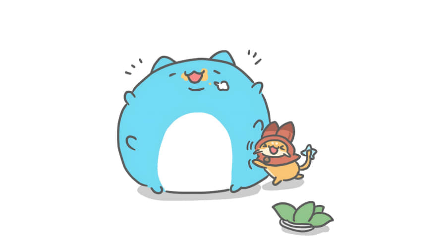 Bugcat Capoo And Friend Wallpaper