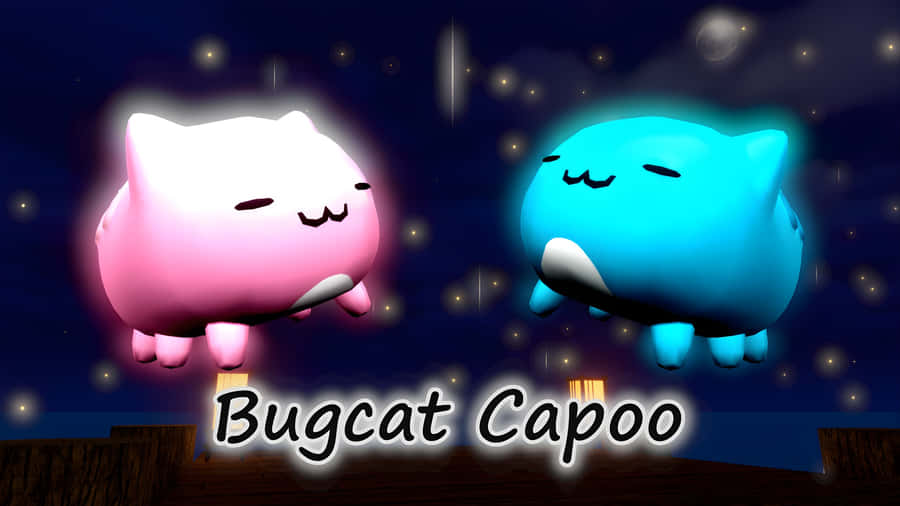 Bugcat Capoo Cute Characters Wallpaper