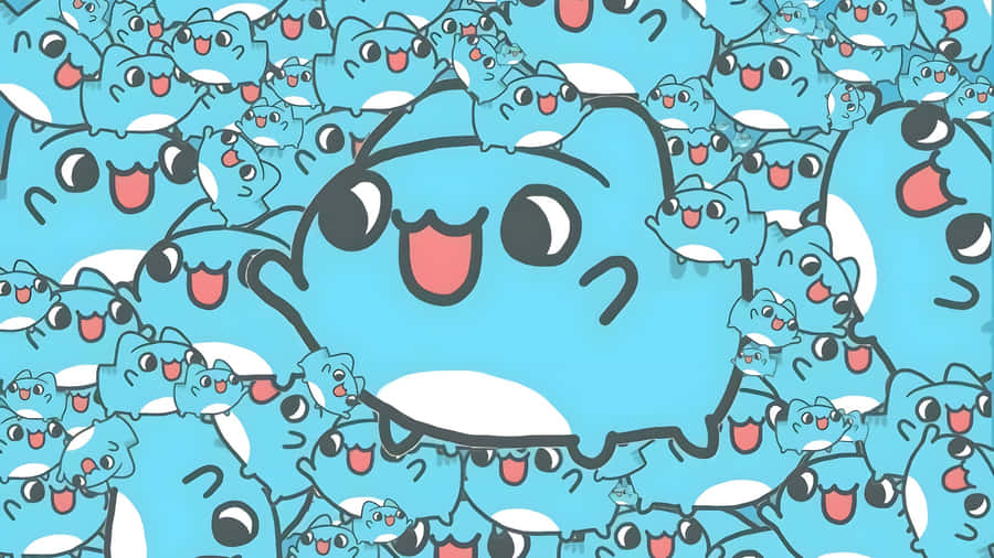 Bugcat Capoo Swarm Wallpaper