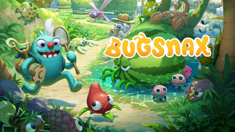 Bugsnax Adventure Gameplay Wallpaper