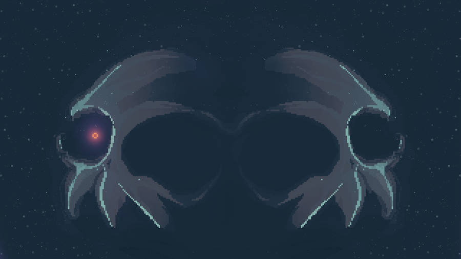 Building Blocks Of Modern Technology: Dark Pixels Wallpaper