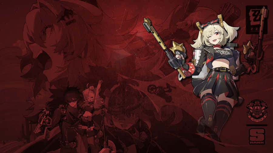 Burnice Zzz Character Spotlight Wallpaper