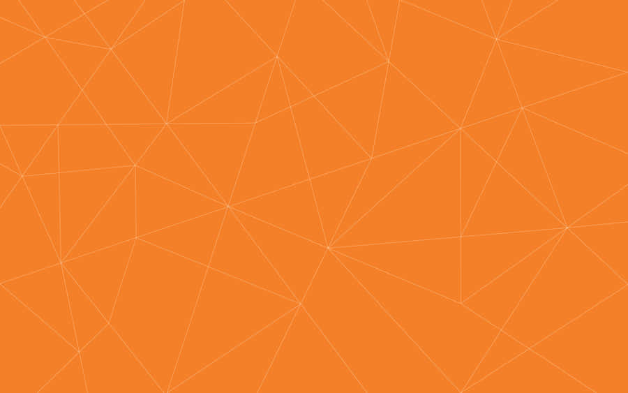 Burnt Orange Geometric Pattern Wallpaper