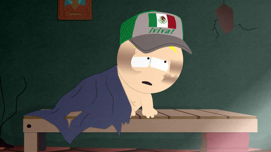 Butters Stotch South Park Mexican Hat Wallpaper