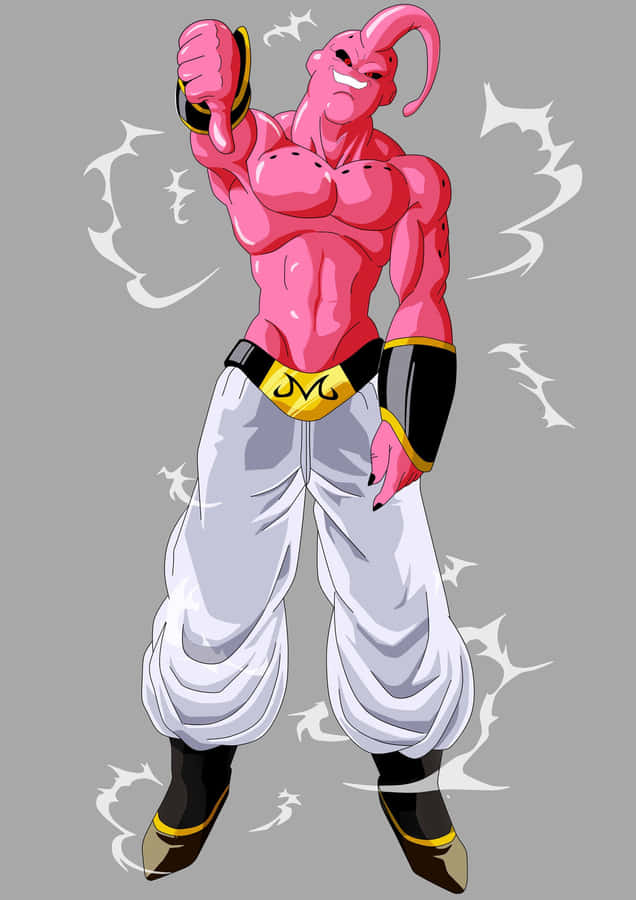 Buu, The Majin Menace Of Dragon Ball Z Wallpaper