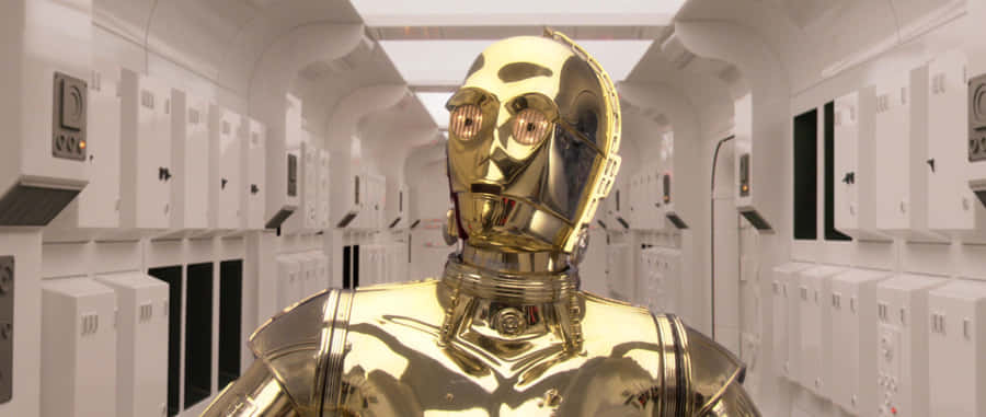 C-3po The Golden Humanoid Protocol Droid Wallpaper