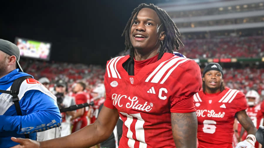C J Bailey N C State Football Star Wallpaper