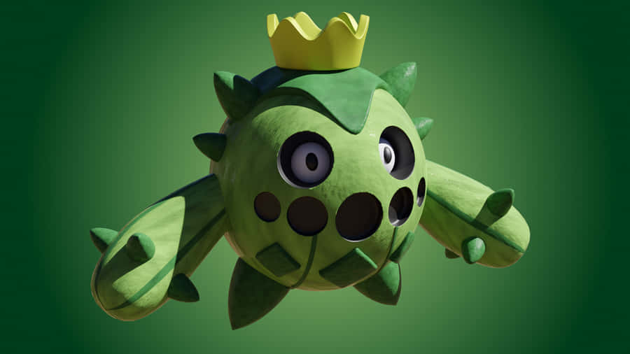 Cacnea 3d Green Hd Wallpaper