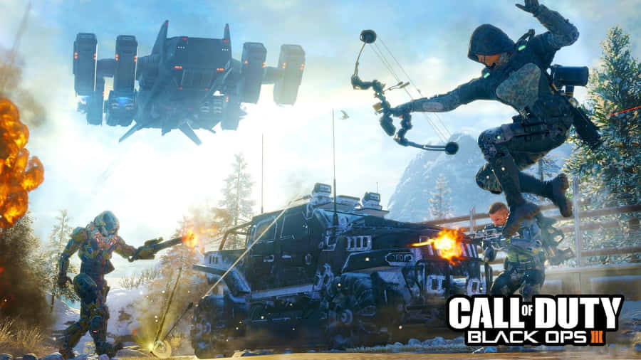 Call Of Duty: Black Ops 3 Gameplay Wallpaper