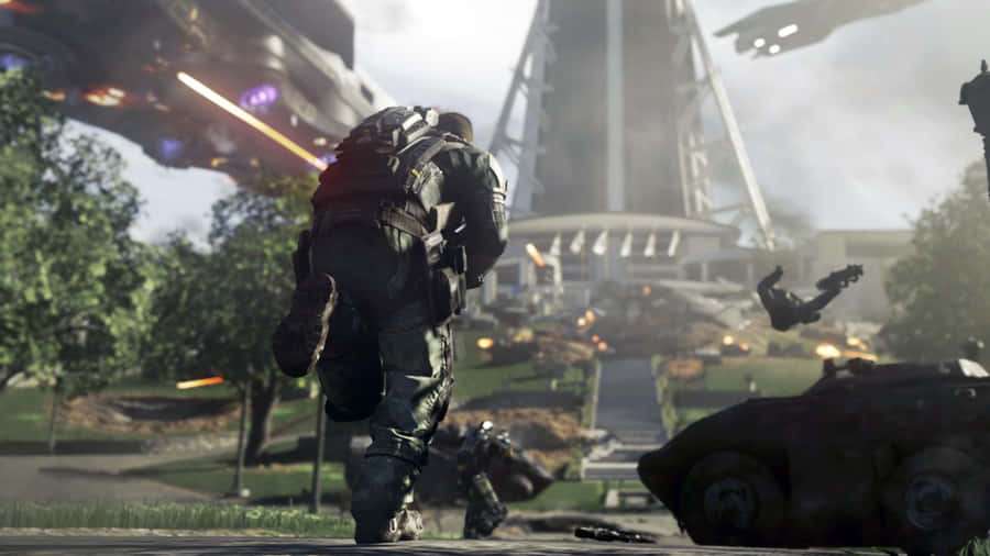 Call Of Duty Soldiers In Action Wallpaper