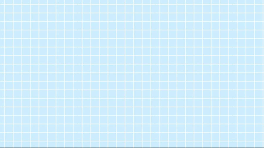 Calming Pastel Blue Grid Background Wallpaper