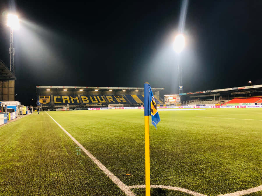 Cambuur Stadion Night View Wallpaper