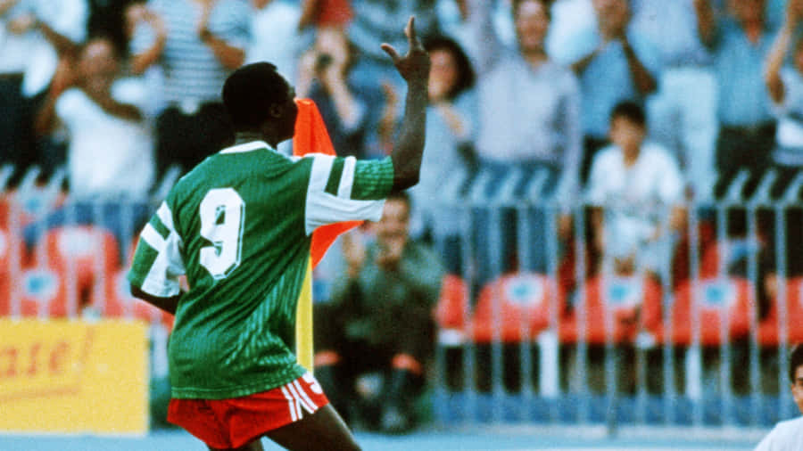 Cameroon Star Roger Milla Wallpaper