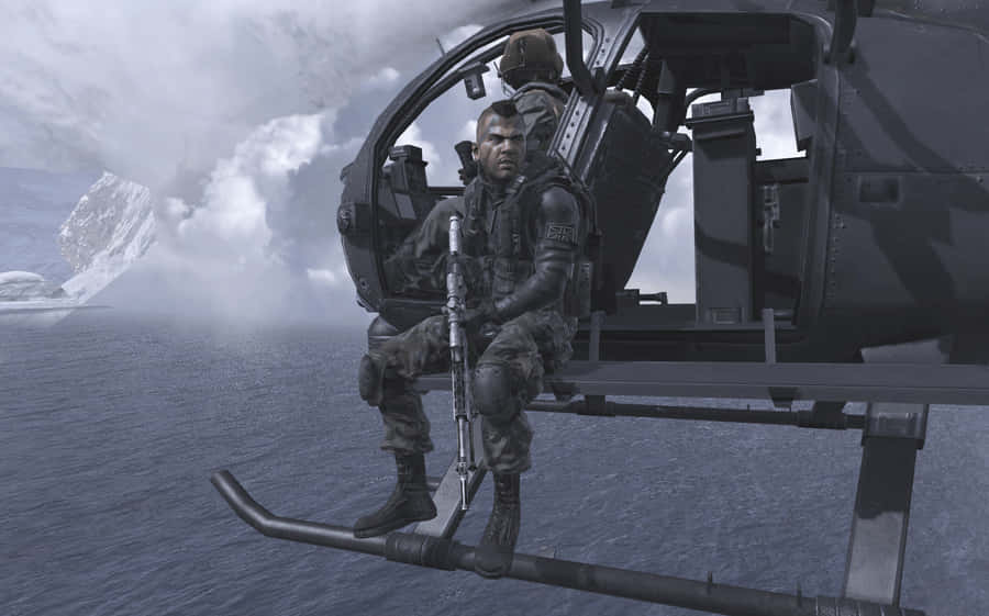 Captain Soap Mactavish In Action Wallpaper