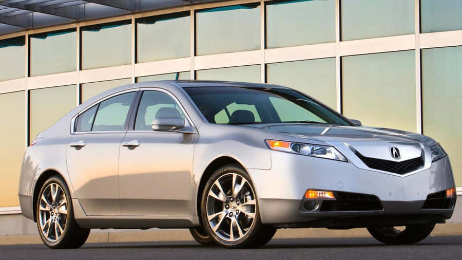 Caption: A Stunning Acura Tl Wallpaper Wallpaper
