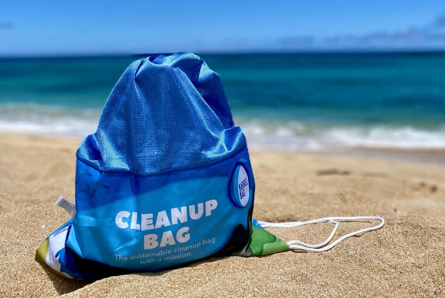 Caption: A Vibrant Beach Bag For A Perfect Summer Getaway Wallpaper