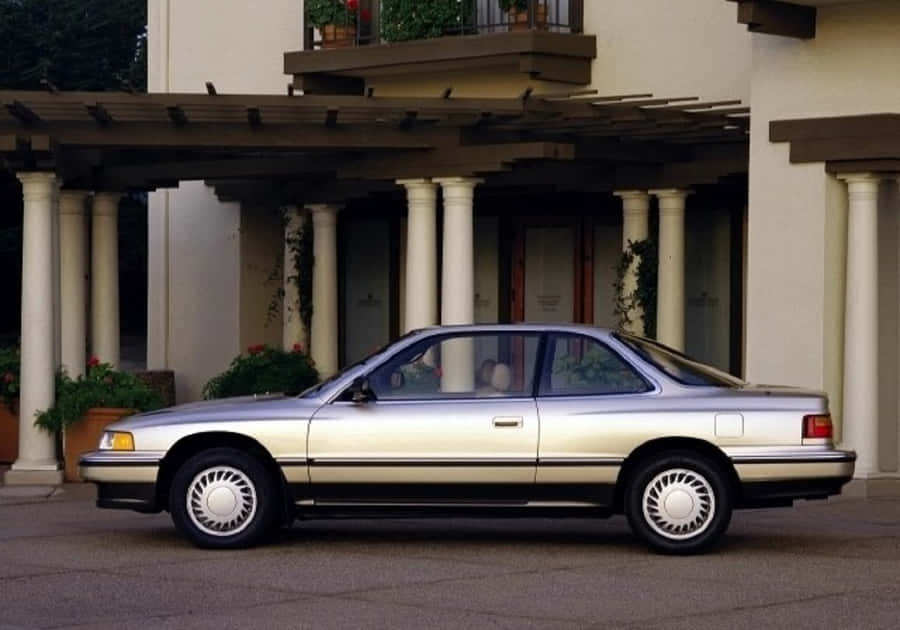 Caption: Acura Legend Luxury Sedan - Showcasing Style And Performance Wallpaper