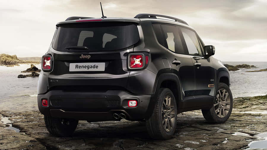 Caption: Adventure Awaits With The Jeep Renegade Wallpaper